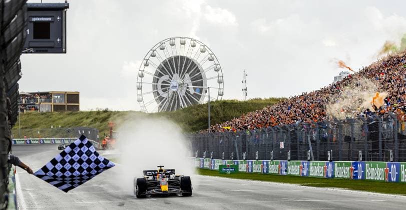 ZANDVOORT - Max Verstappen (Red Bull Racing) wins the F1 Grand Prix of the Netherlands at Circuit Zandvoort on August 27, 2023 in Zandvoort, Netherlands. ANP REMKO DE WAAL F1 Grand Prix of The Netherlands 2023 24 xVIxANPxSportx xxANPxIVx 476461947 originalFilename: 476461947.jpg