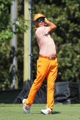ATLANTA, GA - AUGUST 27: Rickie Fowler during the final round of the 2023 Tour Championship on August 27, 2023 at East Lake Golf Club in Atlanta, Georgia. (Photo by Michael Wade Icon Sportswire) GOLF: AUG 27 PGA, Golf Herren - TOUR Championship EDITORIAL USE ONLY Icon23082713
