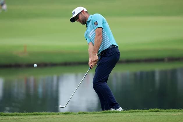 ATLANTA, GA - AUGUST 27: Corey Conners during the final round of the 2023 Tour Championship on August 27, 2023 at East Lake Golf Club in Atlanta, Georgia. (Photo by Michael Wade Icon Sportswire) GOLF: AUG 27 PGA, Golf Herren - TOUR Championship EDITORIAL USE ONLY Icon23082724