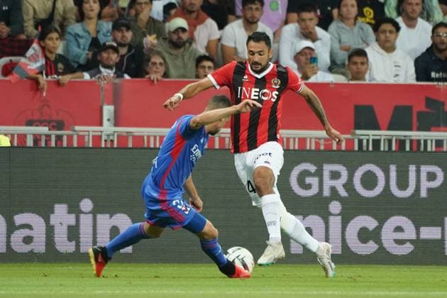 GaÃ«tan Laborde (OGC Nice) FOOTBALL : OGC Nice vs Lyon - Ligue 1 Uber Eats - Nice - 027 08 2023 NorbertScanella Panoramic 