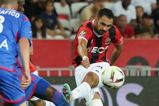 GaÃ«tan Laborde (OGC Nice) FOOTBALL : OGC Nice vs Lyon - Ligue 1 Uber Eats - Nice - 027 08 2023 NorbertScanella Panoramic 