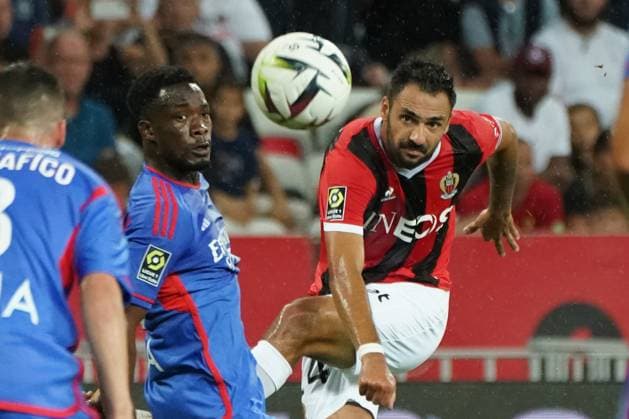 GaÃ«tan Laborde (OGC Nice) FOOTBALL : OGC Nice vs Lyon - Ligue 1 Uber Eats - Nice - 027 08 2023 NorbertScanella Panoramic 