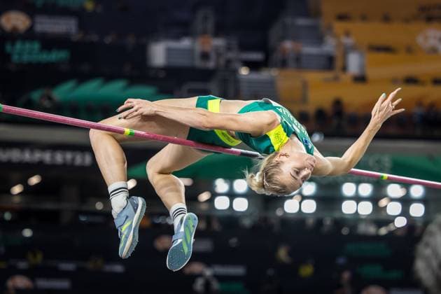 Sport Themen der Woche KW34 Sport Bilder des Tages World Athletics Championships Budapest 23; Hungary, 27.08.2023 Eleanor PATTERSON of AUSTRALIA (AUS) at the World Athletics Championships Budapest 23 in Budapest, on Sunday, August 27, 2023 *** World Athletics Championships Budapest 23 Hungary, 27 08 2023 Eleanor PATTERSON of AUSTRALIA AUS at the World Athletics Championships Budapest 23 in Budapest, on Sunday, August 27, 2023 Copyright: xBEAUTIFULxSPORTS OlafxRellischx