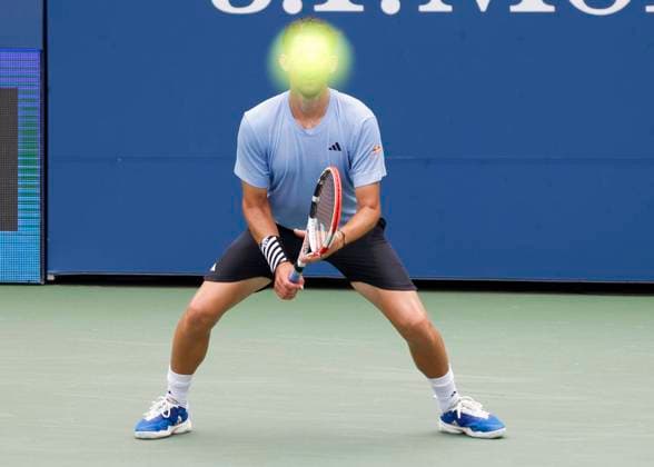 Bilder des Jahres 2023, Sport 08 August Sport Bilder des Tages Dominic Thiem (AUT) *** Dominic Thiem AUT Copyright: xJuergenxHasenkopfx