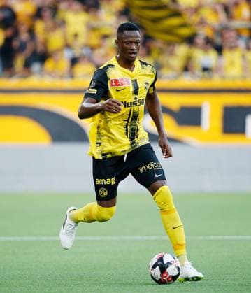 FC Breitenrain - Young Boys Mohamed Ali Camara (Young Boys) 18.08. 2023 Wankdorf Stadion Bern , SCHWEIZ, Saison 2023 2024 Fussball Herren Cupspiel 1 32 Final FC Breitenrain - BSC Young Boys Bern Mohamed Ali Camara (Young Boys)