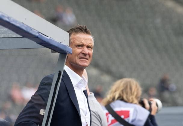 Fussball, Herren, Saison 2023 2024, 2. Bundesliga (4. Spieltag), Hertha BSC - SpVgg Greuther Fürth, Geschäftsführer Thomas E. Herrich (Hertha BSC), 26.08. 2023, Copyright: xSebastianxRäppold MatthiasxKochx