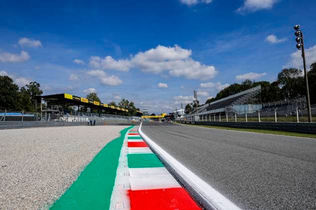 Monza circuit ambiance during the 2023 Formula 1 Pirelli Grand Premio d™Italia Grand Prix, 14th round of the 2023 Formula One World Championship, WM, Weltmeisterschaft from September 1 to 3, 2023 on the Autodromo Nazionale di Monza, in Monza, Italy - F1 - ITALIAN GRAND PRIX 2023 DPPI Panoramic  00123032__R5_5978_1