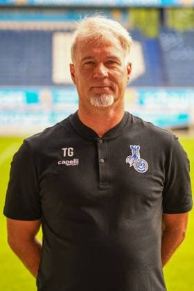 Trainer Thomas Gerstner ( MSV Duisburg Frauen ). GER, Fussball, MSV Duisburg Frauen Teampraesentation Saison 2023 24, 28.08.2023 DFL DFB REGULATIONS PROHIBIT ANY USE OF PHOTOGRAPHS AS IMAGE SEQUENCES AND OR QUASI-VIDEO GER, Fussball, MSV Duisburg Frauen Teampraesentation Saison 2023 24, 28.08.2023 Duisburg Copyright: xEibner-Pressefoto ThomasxThienelx EP_TTL