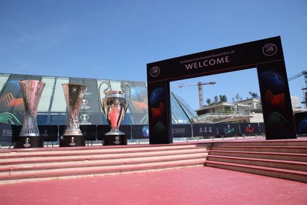 during the European Club Football Season Kick-off 2023 24 on 31 August 2023 at Grimaldi Forum, Monaco . Photo Nderim KACELI  Copyright: xNderimxKaceli IPAxSportx xipa-agx xx 0 IPA_IPA39967207