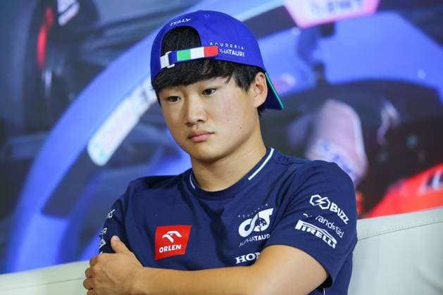 TSUNODA Yuki (jap), Scuderia AlphaTauri AT04, portrait during the 2023 Formula 1 Pirelli Grand Premio d™Italia Grand Prix, 14th round of the 2023 Formula One World Championship, WM, Weltmeisterschaft from September 1 to 3, 2023 on the Autodromo Nazionale di Monza, in Monza, Italy - F1 - ITALIAN GRAND PRIX 2023 DPPI Panoramic  00123032_EAR35626