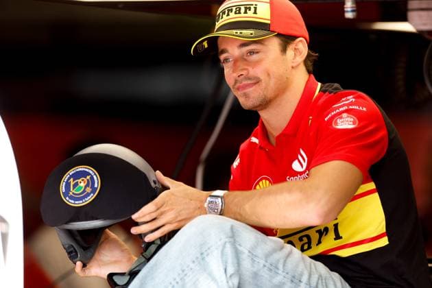 16 Charles Leclerc (MCO, Scuderia Ferrari), F1 Grand Prix of Italy at Autodromo Nazionale Monza on August 31, 2023 in Monza, Italy. (Photo by HOCH ZWEI) Monza Italy