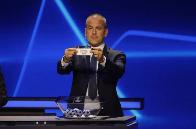 During the Uefa Champions League group draw, former football player Joe Cole draws Newcastle United Fc on 31 August 2023 at Grimaldi Forum, Monaco . Photo Nderim KACELI  Copyright: xNderimxKaceli IPAxSportx xipa-agx xx 0 IPA_IPA39973582