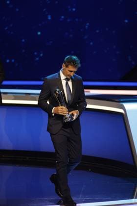 Fußball, UEFA Awards in Monaco - Miroslav Klose mit dem President s Award ausgezeichnet during the Uefa Champions League Draw ceremony, on 31 August 2023 at Grimaldi Forum, Monaco . Photo Nderim KACELI  Copyright: xNderimxKaceli IPAxSportx xipa-agx xx 0 IPA_IPA39973905