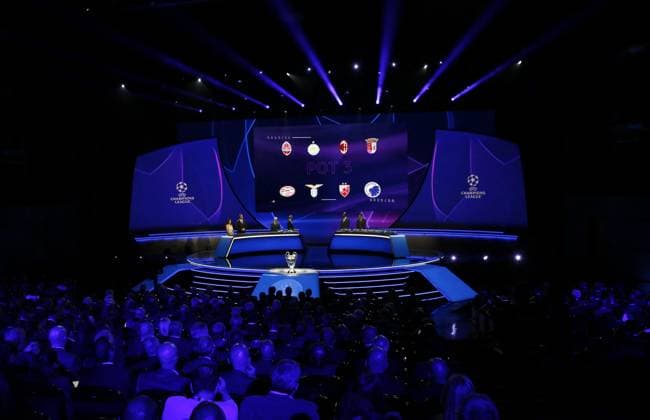 Other - EUROPEAN CLUB FOOTBALL KICK OFF CEREMONY during the Uefa Champions League Draw ceremony, on 31 August 2023 at Grimaldi Forum, Monaco . Photo Nderim KACELI Montecarlo Principality of Monaco  Copyright: xIPAxSport ABACAx BRIPASport20230831_355 IPAxSport ABACAx BRIPASport20230831_355