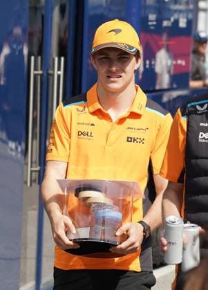 01.09.2023, Autodromo Nazionale di Monza, Monza, FORMULA 1 PIRELLI GRAN PREMIO D ITALIA 2023 ,im Bild Oscar Piastri (AUS), McLaren F1 Team Monza Autodromo Nazionale di Monza Italien
