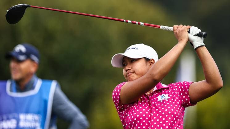 2023 KPMG Women s Irish Open, Dromoland Castle, Clare 1 9 2023 Thailand™s April Angurasaranee tees off at the first April Angurasaranee tees off at the first 1 9 2023  Copyright: x INPHO BenxBradyx BST_0687
