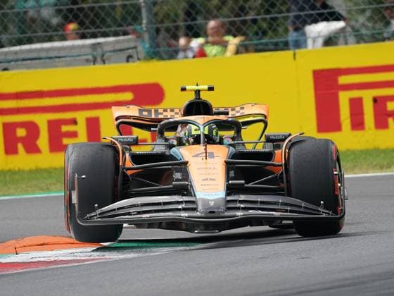 01.09.2023, Autodromo Nazionale di Monza, Monza, FORMULA 1 PIRELLI GRAN PREMIO D ITALIA 2023 ,im Bild Lando Norris (GBR), McLaren F1 Team Monza Autodromo Nazionale di Monza Italien