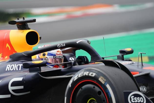 01.09.2023, Autodromo Nazionale di Monza, Monza, FORMULA 1 PIRELLI GRAN PREMIO D ITALIA 2023 ,im Bild Max Verstappen (NLD), Oracle Red Bull Racing Monza Autodromo Nazionale di Monza Italien
