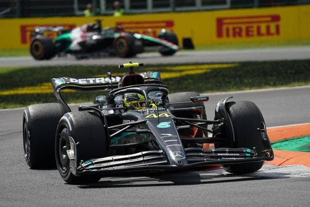 FORMULA 1 PIRELLI GRAN PREMIO D ITALIA 2023 01.09.2023, Autodromo Nazionale di Monza, Monza, FORMULA 1 PIRELLI GRAN PREMIO D ITALIA 2023 ,im Bild Lewis Hamilton (GBR), Mercedes-AMG Petronas Formula One Team