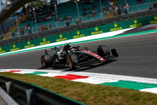24 Guanyu Zhou (CHN, Alfa Romeo F1 Team Stake), F1 Grand Prix of Italy at Autodromo Nazionale Monza on September 1, 2023 in Monza, Italy. (Photo by HOCH ZWEI) Monza Italy