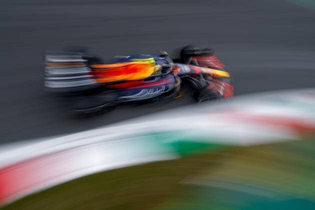 11 Sergio Perez (MEX, Oracle Red Bull Racing), F1 Grand Prix of Italy at Autodromo Nazionale Monza on September 1, 2023 in Monza, Italy. (Photo by HOCH ZWEI) Monza Italy