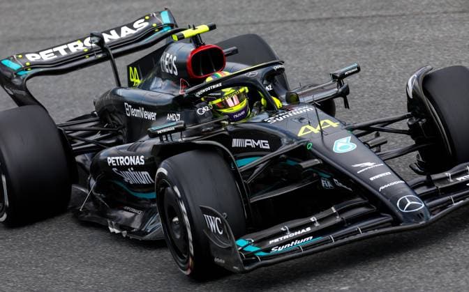 44 Lewis Hamilton (GBR, Mercedes-AMG Petronas F1 Team), F1 Grand Prix of Italy at Autodromo Nazionale Monza on September 1, 2023 in Monza, Italy. (Photo by HOCH ZWEI) Monza Italy