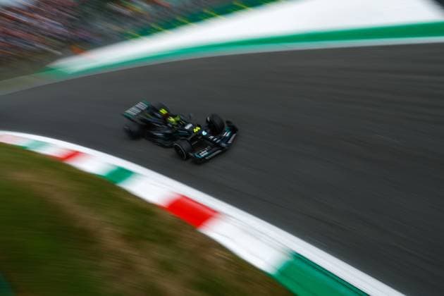 44 Lewis Hamilton (GBR, Mercedes-AMG Petronas F1 Team), F1 Grand Prix of Italy at Autodromo Nazionale Monza on September 1, 2023 in Monza, Italy. (Photo by HOCH ZWEI) Monza Italy