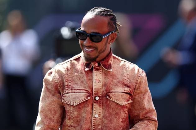 F1 Gran Prix of Italy Lewis Hamilton of Mercedes AMG Petronas F1 Team in the paddock before practice ahead of the F1 Grand Prix of Italy at Autodromo Nazionale on September 1, 2023 Monza, Italy. Monza Autodromo Nazionale Italy Copyright: xMarcoxCanonierox