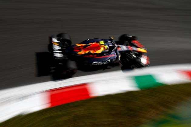 11 Sergio Perez (MEX, Oracle Red Bull Racing), F1 Grand Prix of Italy at Autodromo Nazionale Monza on September 1, 2023 in Monza, Italy. (Photo by HOCH ZWEI) Monza Italy