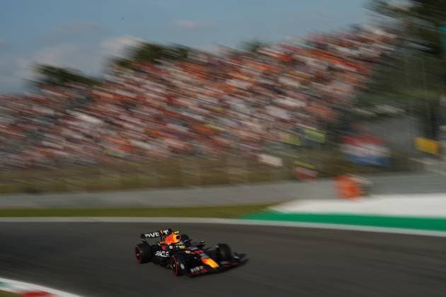 FORMULA 1 PIRELLI GRAN PREMIO D ITALIA 2023 01.09.2023, Autodromo Nazionale di Monza, Monza, FORMULA 1 PIRELLI GRAN PREMIO D ITALIA 2023 ,im Bild Sergio Perez (MEX), Oracle Red Bull Racing