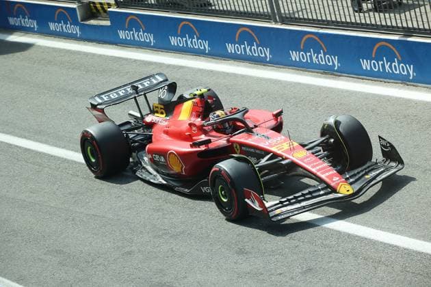 FORMULA 1 PIRELLI GRAN PREMIO D ITALIA 2023 02.09.2023, Autodromo Nazionale di Monza, Monza, FORMULA 1 PIRELLI GRAN PREMIO D ITALIA 2023 ,im Bild Carlos Sainz Jr. (ESP), Scuderia Ferrari