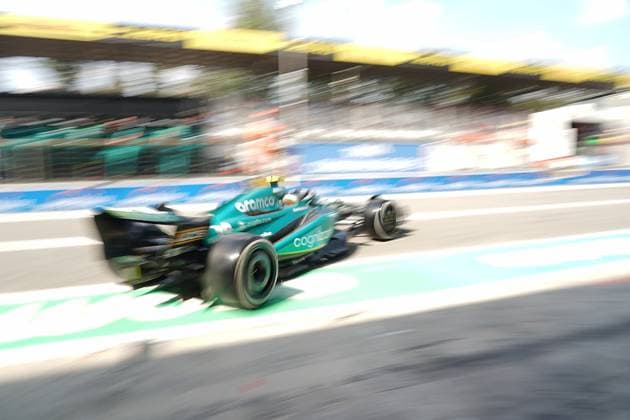 FORMULA 1 PIRELLI GRAN PREMIO D ITALIA 2023 02.09.2023, Autodromo Nazionale di Monza, Monza, FORMULA 1 PIRELLI GRAN PREMIO D ITALIA 2023 ,im Bild Fernando Alonso (ESP), Aston Martin Aramco Cognizant Formula One Team