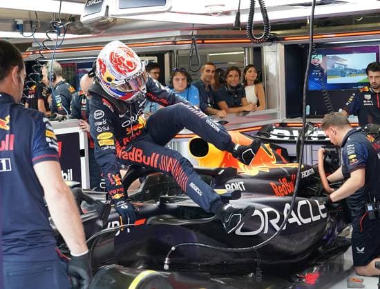 FORMULA 1 PIRELLI GRAN PREMIO D ITALIA 2023 02.09.2023, Autodromo Nazionale di Monza, Monza, FORMULA 1 PIRELLI GRAN PREMIO D ITALIA 2023 ,im Bild Max Verstappen (NLD), Oracle Red Bull Racing