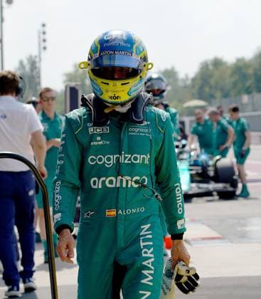 FORMULA 1 PIRELLI GRAN PREMIO D ITALIA 2023 02.09.2023, Autodromo Nazionale di Monza, Monza, FORMULA 1 PIRELLI GRAN PREMIO D ITALIA 2023 ,im Bild Fernando Alonso (ESP), Aston Martin Aramco Cognizant Formula One Team