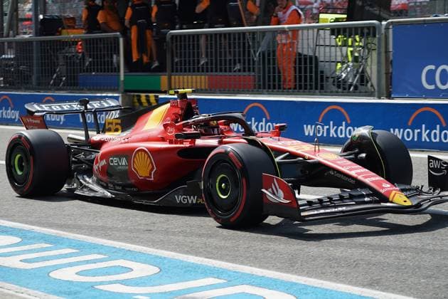 FORMULA 1 PIRELLI GRAN PREMIO D ITALIA 2023 02.09.2023, Autodromo Nazionale di Monza, Monza, FORMULA 1 PIRELLI GRAN PREMIO D ITALIA 2023 ,im Bild Carlos Sainz Jr. (ESP), Scuderia Ferrari