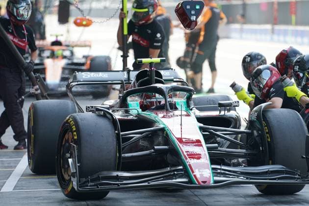 02.09.2023, Autodromo Nazionale di Monza, Monza, FORMULA 1 PIRELLI GRAN PREMIO D ITALIA 2023 ,im Bild Guanyu Zhou (CHN), Alfa Romeo F1 Team Stake Monza Autodromo Nazionale di Monza Italien
