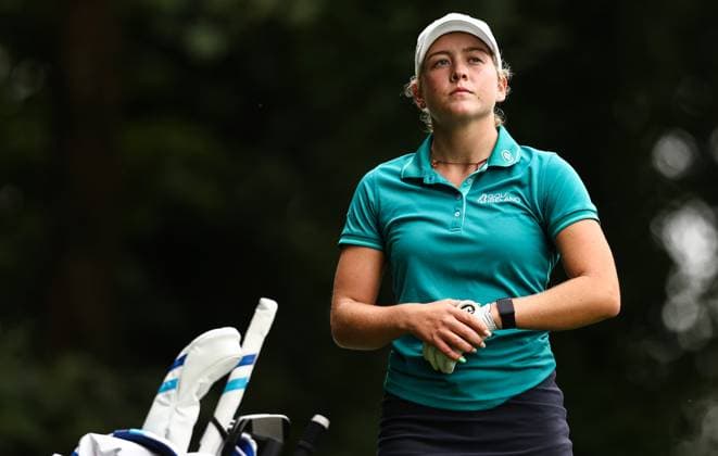 2023 KPMG Women s Irish Open, Dromoland Castle, Clare 2 9 2023 Ireland™s Sara Byrne Sara Byrne 2 9 2023  Copyright: x INPHO BenxBradyx BST_8402