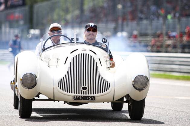 Italy, Monza, 03.09.2023, Autodromo di Monza, F1 Grand Prix of Italy - Race, Valtteri Bottas of Finland and Alfa Romeo F1 during the drivers parade Monza Autodromo di Monza Monza Italy