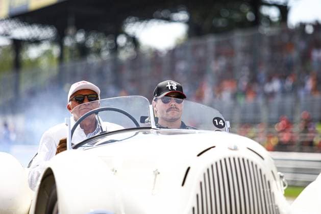 Italy, Monza, 03.09.2023, Autodromo di Monza, F1 Grand Prix of Italy - Race, Valtteri Bottas of Finland and Alfa Romeo F1 during the drivers parade Monza Autodromo di Monza Monza Italy