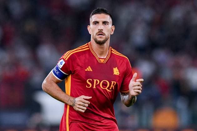 AS Roma v AC Milan - Serie A Tim Lorenzo Pellegrini of AS Roma looks on during the Serie A Tim match between AS Roma and AC Milan at Stadio Olimpico on September 1, 2023 in Rome, Italy. Rome Stadio Olimpico Rome Italy Copyright: xGiuseppexMaffiax Roma_Milan_SerieA_GM_01092023_0367