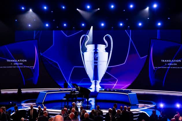Monaco, Monaco - August 31: UEFA Champions League 2023 24 Group Stage Draw at Grimaldi Forum on August 31, 2023 in Monaco, Monaco. Monaco Grimaldi Forum Monaco Copyright: xJustPictures.ch EurasiaxSportxImagesx jp-en-EuSpIm-MM3_UEFA_CL.Draws_31Aug2023_MO265