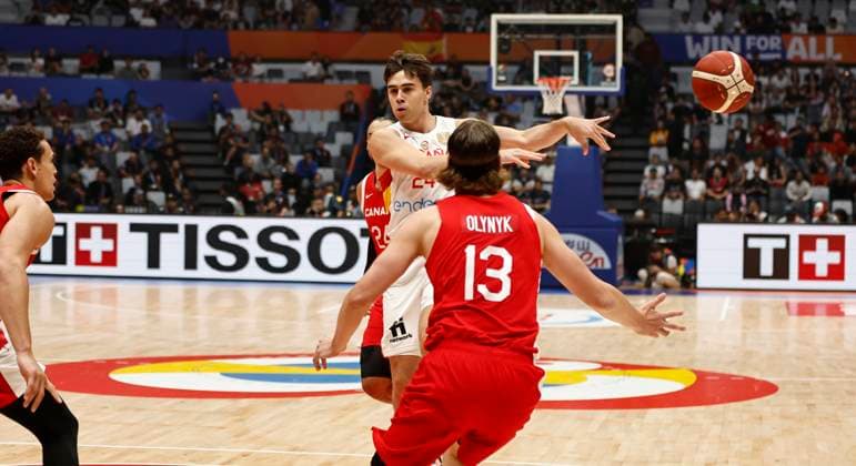 Partido de la Copa Mundial de Baloncesto entre Espana y Canada. FIBA Basketball World Cup match between Spain and Canada. ÃNGELxRIVERO  ecommerceFotos eCommerce2-140554738