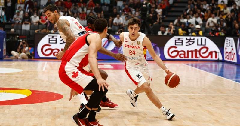 Partido de la Copa Mundial de Baloncesto entre Espana y Canada. FIBA Basketball World Cup match between Spain and Canada. ÃNGELxRIVERO  ecommerceFotos eCommerce2-140554740