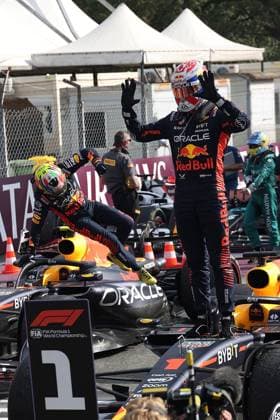 FORMULA 1 PIRELLI GRAN PREMIO D ITALIA 2023 03.09.2023, Autodromo Nazionale di Monza, Monza, FORMULA 1 PIRELLI GRAN PREMIO D ITALIA 2023 ,im Bild Siegger Max Verstappen (NLD), Oracle Red Bull Racing