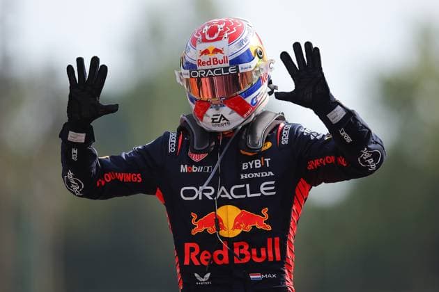 Sport Bilder des Tages 1 Max Verstappen (NLD, Oracle Red Bull Racing), F1 Grand Prix of Italy at Autodromo Nazionale Monza on September 3, 2023 in Monza, Italy. (Photo by HOCH ZWEI) Monza Italy