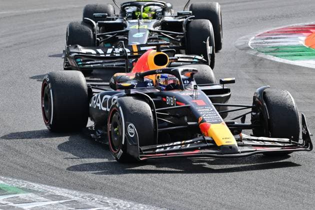 1 Max Verstappen (NLD, Oracle Red Bull Racing), F1 Grand Prix of Italy at Autodromo Nazionale Monza on September 3, 2023 in Monza, Italy. (Photo by HOCH ZWEI) Monza Italy