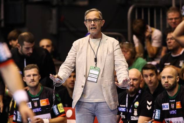 Delegierter Marcus Helbig - Handball Bundesliga Saison 2023-2024 SC Magdeburg vs. SG Flensburg-Handewitt in der GETEC Arena in Magdeburg - Handball,Deutschland,03.09.2023