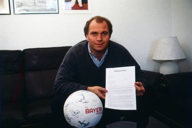 Ulrich Uli Hoeneß Ulrich Uli Hoeneß, ehemaliger Fussballspieler, Manager und Funktionär, in München, Deutschland 1979., München Bayern Deutschland Copyright: kpa UnitedArchives55005866 EDITORIAL USE ONLY 0149705098