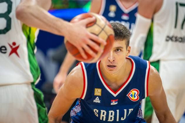 Sport Bilder des Tages Basketball Manila Pasay 05.09.2023 FIBA Basketball World Cup 2023 Weltmeisterschaft der Männer Viertelfinale Litauen (LTU) - Serbien (SRB) Bogdan Bogdanovic (Serbien, No.07)