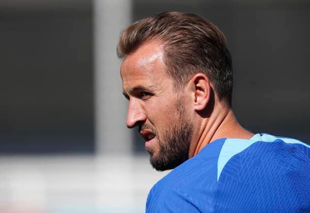England Mens Training, St Georges Park, Sep 5 2023 Harry Kane (Bayern Munich) during the England Mens Training session at St Georges Park, Burton On Trent on September 5th - Burton Upon Trent England Copyright: xStevexBond PPAUKx PPA-051234